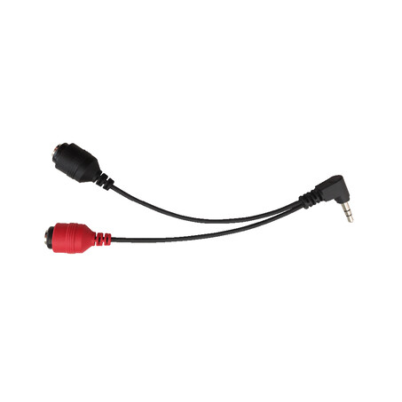 Adapter cable: 3.5 mm jack plug to banana socket